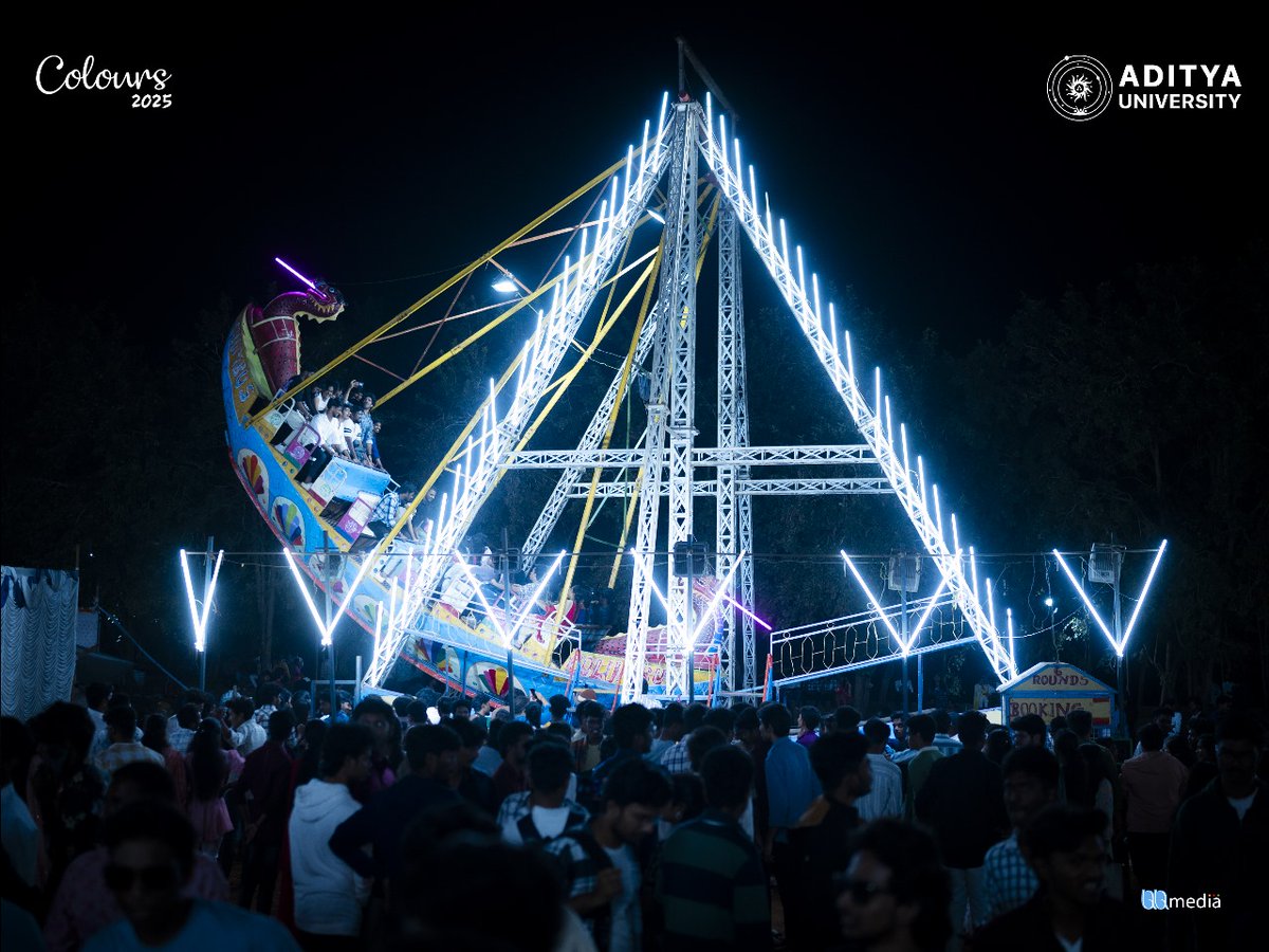 ACETaditya's tweet image. Day 2 of Colours 2025 brings the ultimate experience at our bustling fete stalls! 🎪✨ Indulge in mouth-watering food, try your hand at fun games, and explore the vibrant stalls packed with surprises. 🍔🎯🌟

#Colours2025 #AdityaUniversity #FeteVibes