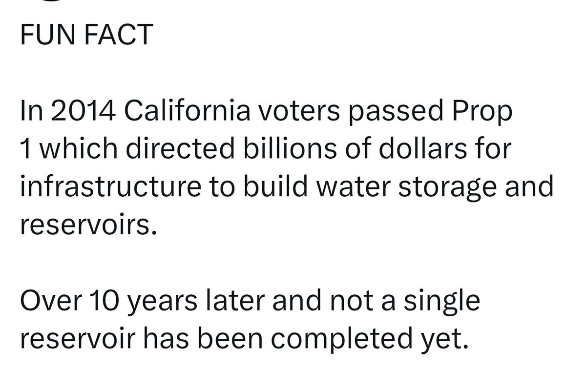 haveAcIue's tweet photo. They didn’t fill the reservoirs 

They cut $17million from the fire budget

They sent supplies to Ukraine 

They fired firefighters for not getting the jab

The didn’t comply with brush clearing 

They halted prescribed burns

They let storm water wash out to sea

Can you find smelt fish anywhere except California?

Yes, smelt fish can be found in many places beyond California. They are distributed across the Northern Hemisphere in both freshwater and saltwater environments:

North Atlantic and North Pacific Oceans: Smelt species are native to these regions, including rivers, streams, and lakes in Europe, North America, and Northeast Asia.

Great Lakes: Some smelt species are common in the North American Great Lakes, where they have been introduced and are now part of the local ecosystem.

Canada: Smelt are found in the Atlantic and Pacific oceans as well as in some freshwater lakes across Canada. They are a popular catch in places like Ontario, with historical smelt runs noted in various regions.

Michigan: In Michigan, smelt fishing is a well-known activity, especially in lakes like Crystal, Higgins, and Green Lake, with significant smelt populations in the Great Lakes as well.

Wisconsin: Smelt are caught in Lake Michigan, indicating their presence in the Great Lakes region.

Washington State: Smelt fishing or "smelting" is a seasonal activity here, with significant runs noted along the coast.

Alaska: The Pacific coast, including Alaska, is another area where smelt can be found, contributing to both recreational and commercial fishing.

This distribution shows that smelt are not exclusive to California but are widespread in suitable habitats across North America and beyond.