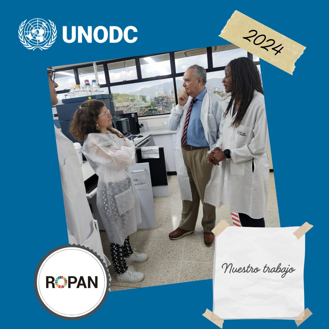 UNODC_ROPAN's tweet image. #ROPAN2024 I Facilitamos el intercambio de experiencias, buenas prácticas y lecciones aprendidas a 1⃣1⃣2⃣1⃣ laboratoristas forenses de 🇬🇹 🇭🇳 🇵🇦 🇩🇴 🇧🇧 🇨🇷 🇸🇻 🇲🇽 🇨🇴 🇪🇨 🇵🇪 🇦🇷 🇵🇾 🇧🇷 🇺🇾 🇪🇸 🇧🇴 🇦🇹 a través de la red de laboratorios forenses #REDLAB.