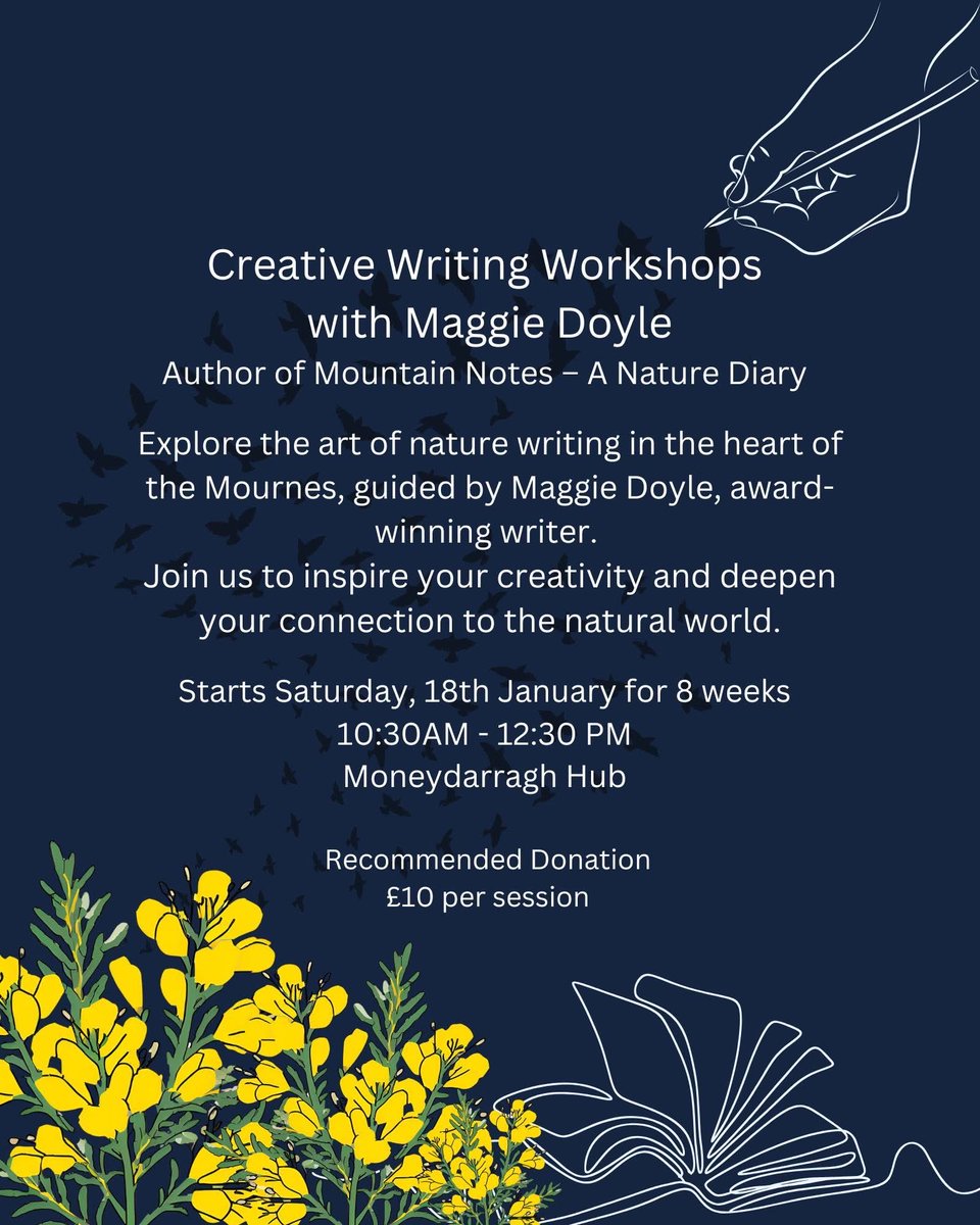 Maggie Doyle (@maggiedoylefarm) on Twitter photo New Year, new project gathering stories in lovely Moneydarragh in the heartland of the Mournes 🌱✍️ <a href="/nmdcouncil/">NewryMourneDown</a> <a href="/MoneydarraghHub/">Moneydarragh Hub</a> <a href="/PENIreland/">Irish PEN</a> <a href="/HeaneyCentre/">Seamus Heaney Centre</a> <a href="/IrishWritersCtr/">Irish Writers Centre</a> New Year, new project gathering stories in lovely Moneydarragh in the heartland of the Mournes 🌱✍️ <a href="/nmdcouncil/">NewryMourneDown</a> <a href="/MoneydarraghHub/">Moneydarragh Hub</a> <a href="/PENIreland/">Irish PEN</a> <a href="/HeaneyCentre/">Seamus Heaney Centre</a> <a href="/IrishWritersCtr/">Irish Writers Centre</a>