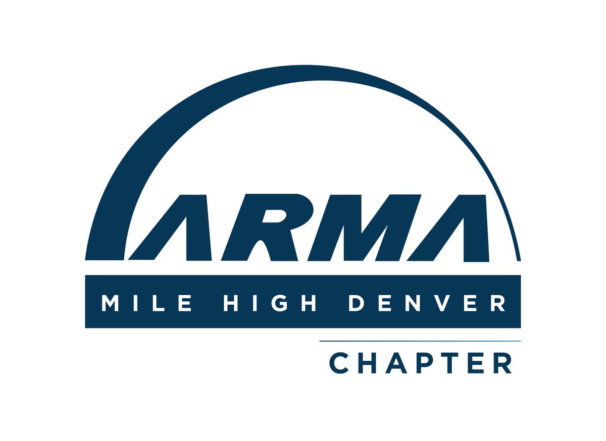 I'm pleased to invite everyone reading this to the ARMA Mile High Denver virtual meeting on Tues, Jan 14 from 12 - 1 pm MST. Our speaker, Priya Keshav of Meru Data, will share her thoughts on "How Privacy and InfoGov Intersect". 

Details here: armadenver.org/meetinginfo.ph…