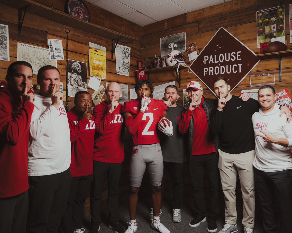 devinellisonn's tweet photo. Ain’t Gotta Say Too Much. 🤫 @WSUCougarFB https://t.co/Z9FmU2FHX4