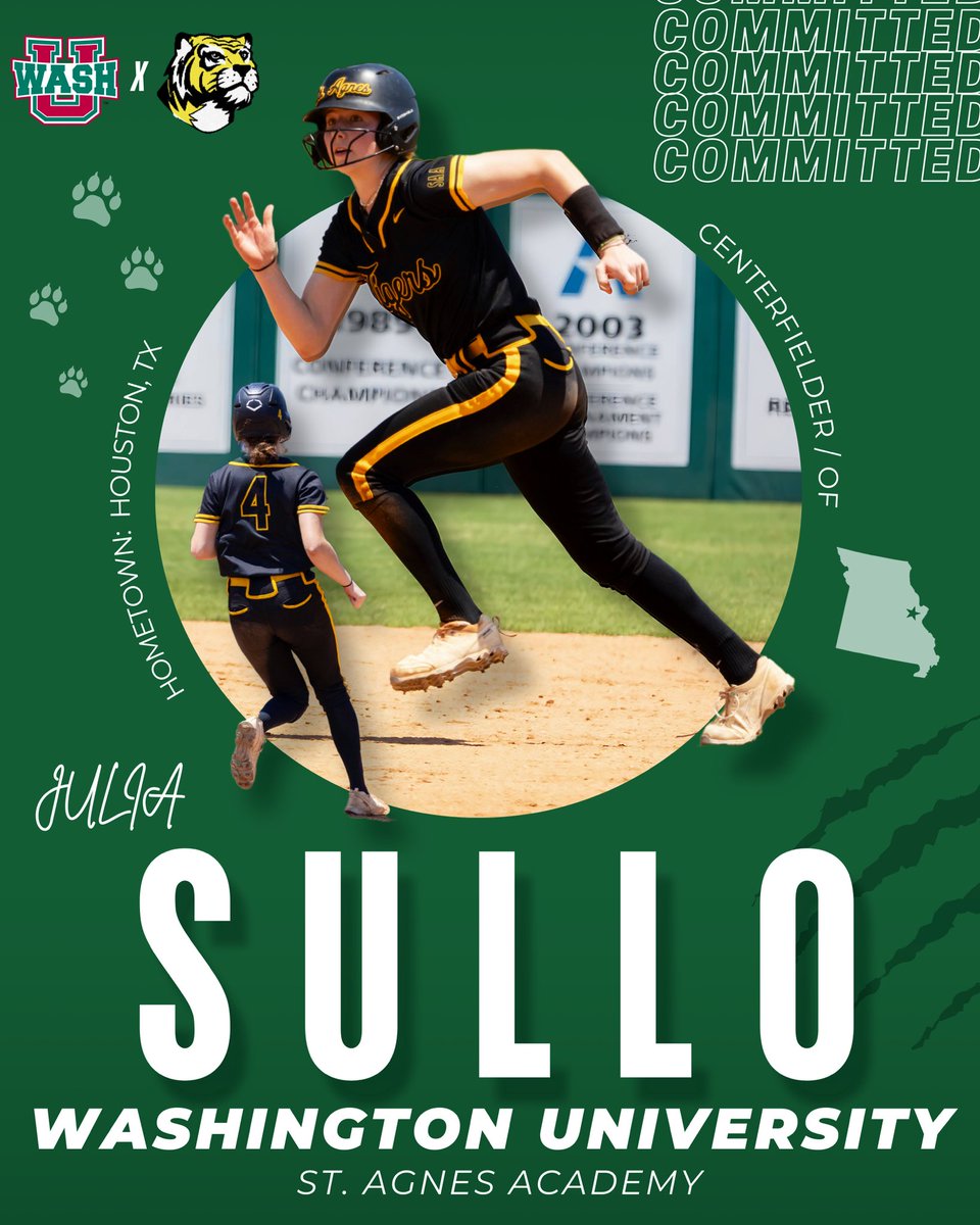 SAA Softball (@saa_sball) on Twitter photo Congratulations to senior, Julia Sullo! Julia has committed to play softball for Washington University in St. Louis, MO. Wash U got an absolute gem, as Julia was ranked the #1 player in the state for TAPPS 6A D1 in 2024. Congratulations to Julia and her family! <a href="/JuliaSullo/">Julia Sullo</a> Congratulations to senior, Julia Sullo! Julia has committed to play softball for Washington University in St. Louis, MO. Wash U got an absolute gem, as Julia was ranked the #1 player in the state for TAPPS 6A D1 in 2024. Congratulations to Julia and her family! <a href="/JuliaSullo/">Julia Sullo</a>
