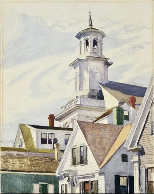 RaBeArt's tweet photo. Methodist Church Tower, 1930. Artist: Edward Hopper (American, 1882–1964).
Opaque and Transparent Watercolor over Graphite on Wove Paper. Wadsworth Atheneum Museum of Art.
#art #edwardhopper #churchtower #paintings #watercolor https://t.co/3seSJA6Lqk