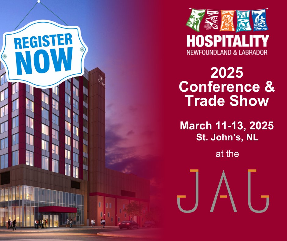 Great news! We’ve extended the Early Bird deadline for the Hospitality NL Conference &amp; Trade Show to Jan. 24, 2025. Don’t miss this chance to save on your registration and join us at the largest gathering of tourism operators in NL! Secure your spot now: hnl.ca/conferences/20…