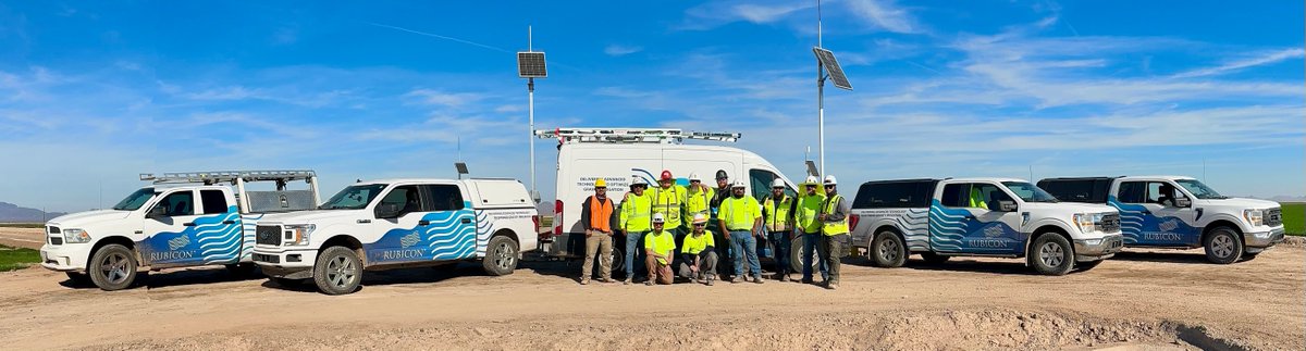Starting the New Year with our freshly wrapped fleet in the USA! 🚛💧

These bold designs reflect our commitment to efficiency, productivity &amp; sustainability in water management. Look out for them across North America! #watermanagement #innovation #Rubicon