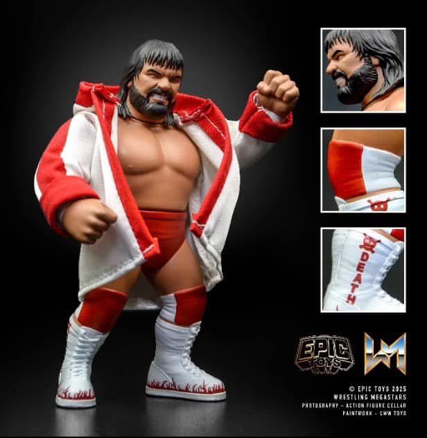 hWoOfficialPage's tweet photo. 🚨🔥 FIGURE REVEALS 🚨🔥 

The lineup for @epictoysuk Series 4 has been revealed 

🟤💀 The Barbarian
🟢🦚 @RicFlairNatrBoy 
🔴⚪️ Dr Death Steve Williams 
⚫️🐴 Barry Windham

The detail on these look insane !! 

@3poaEpicPodcast @EyecandyTattooo https://t.co/1jhKlMty23