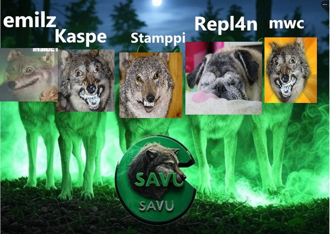 Tänään oli joukkueen kuvaus päivä ja voimme vihdoin julkasta meidän todelliset kasvomme🐺 

SAVUN voi kohta nähdä peli kentillä🫡 STAY TUNED👻

#SAVUJA #SAVUPIZZA #SAVU