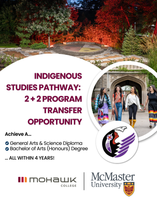 Indigenous Studies Department, McMaster University (@macindigstudies) on Twitter photo Start with a College Diploma, finish with a University Degree!
To learn more visit mohawkcollege.ca/indigenous-stu… or contact us at indigenous.admin@mcmaster.ca Start with a College Diploma, finish with a University Degree!
To learn more visit mohawkcollege.ca/indigenous-stu… or contact us at indigenous.admin@mcmaster.ca