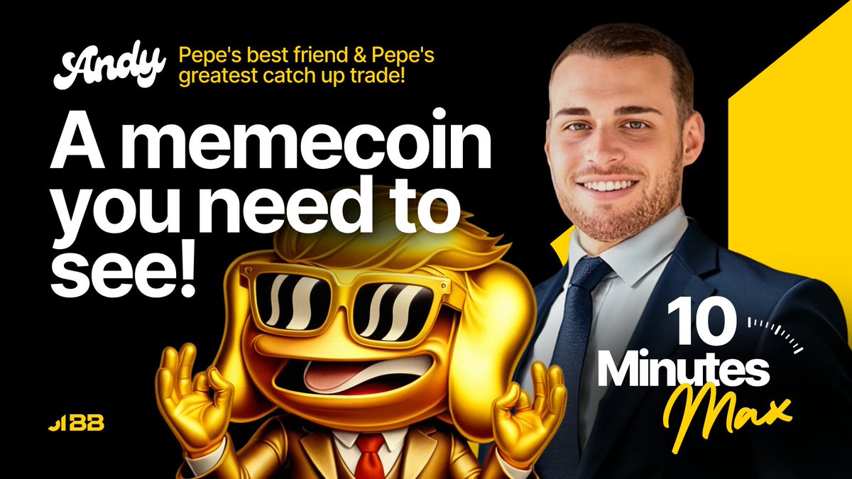 Today’s video is on $Andy (<a href="/andycoinonerc/">Andy</a>)! 

This is some of my best work. I need you to watch the whole thing &amp; you’ll see why 👀 

Like this post, RT this post, share it with everyone! Family 🤝 

Link: youtu.be/q1Z8f1s6yyU?si…