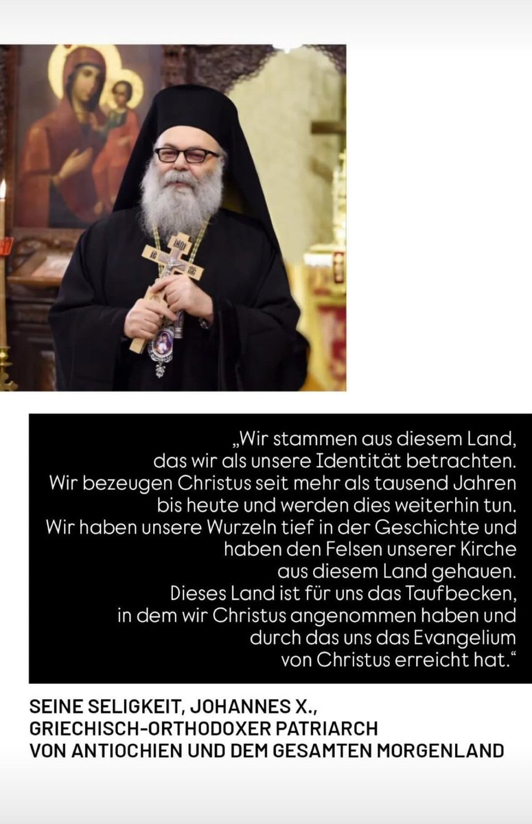 ferit_tekbas's tweet image. #Antakya #Rum #Ortodoks Patriği X. Yuhanna, #Suriye&apos;deki #IŞİD rejimini asla kabul etmeyeceğini açıkladı.