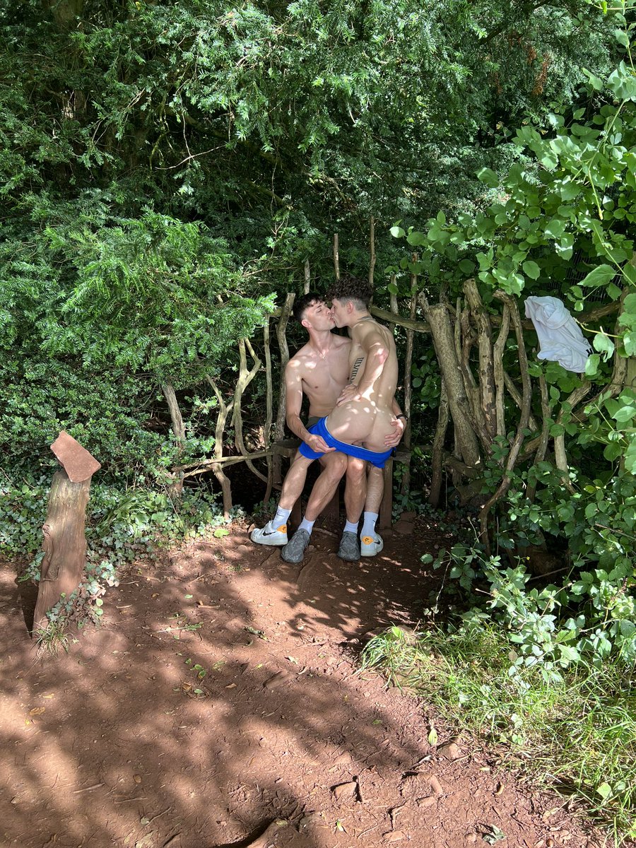 What you doing if you caught us in the woods? 🫣🥵