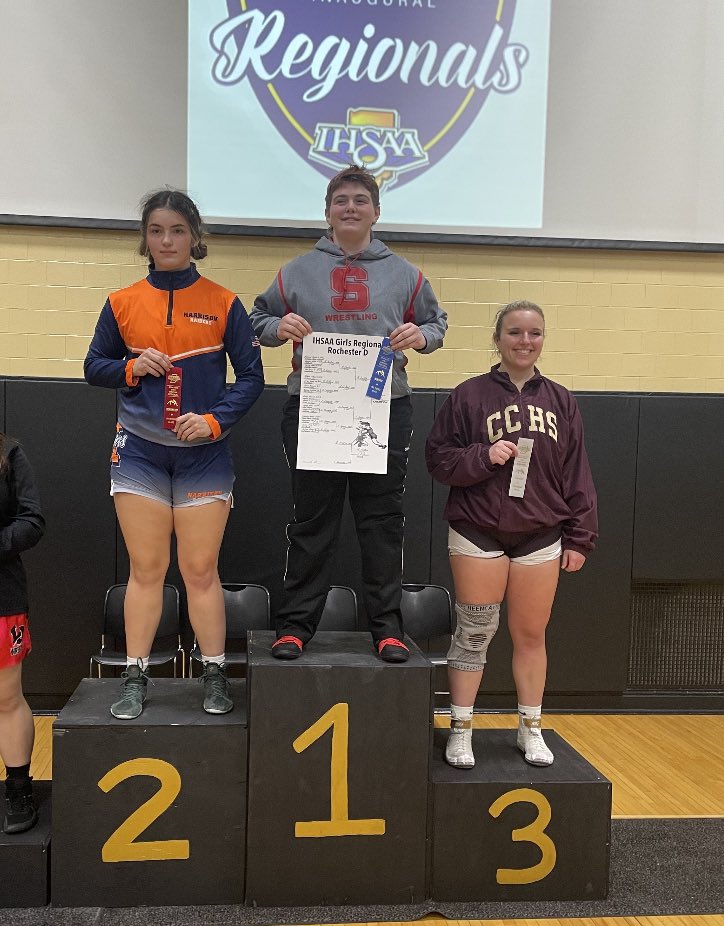 Trista Powers is an IHSAA Regional Champion!
