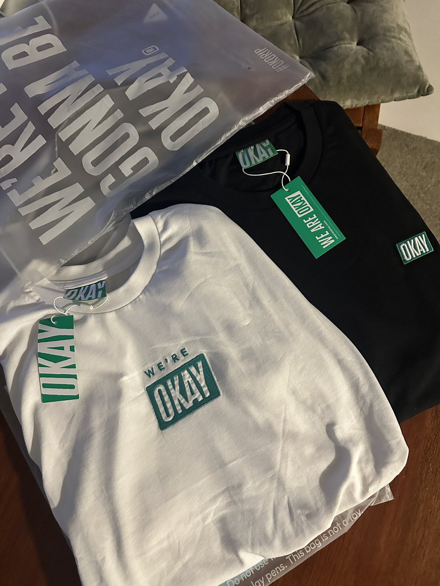 New threads arrived today! 🔥 Quality and packing are on point. Just had to pay for postage thanks to the $75 off Xmas promo. This is how you keep the community happy - Great job <a href="/okayxyz/">Okay</a> #wagbo 👌🏼