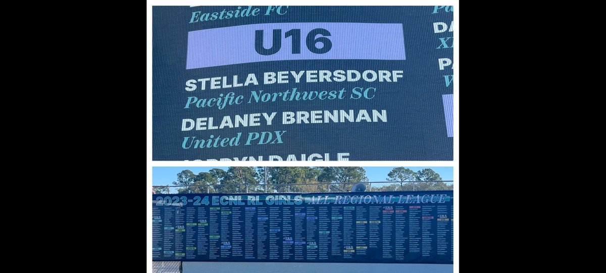 StellaBSoccer (@stellabsoccer27) on Twitter photo This was so fun to see in person at #ECNLFLRL ! #ECNLRLALLLEAGUE <a href="/ECNLgirls/">ECNL Girls</a>
<a href="/TheSoccerWire/">SoccerWire</a> <a href="/imcollegesoccer/">College Soccer Truth ™</a> <a href="/imyouthsoccer/">ECNL/GA/Recruiting/College Soccer</a> <a href="/prepsoccer/">Prep Soccer ⚽️</a>
<a href="/TopDrawerSoccer/">TopDrawerSoccer</a> <a href="/pacnwsc/">PacNW Soccer Club</a>
<a href="/UNITEDRAVENS/">ARHS Womens Soccer</a> This was so fun to see in person at #ECNLFLRL ! #ECNLRLALLLEAGUE <a href="/ECNLgirls/">ECNL Girls</a>
<a href="/TheSoccerWire/">SoccerWire</a> <a href="/imcollegesoccer/">College Soccer Truth ™</a> <a href="/imyouthsoccer/">ECNL/GA/Recruiting/College Soccer</a> <a href="/prepsoccer/">Prep Soccer ⚽️</a>
<a href="/TopDrawerSoccer/">TopDrawerSoccer</a> <a href="/pacnwsc/">PacNW Soccer Club</a>
<a href="/UNITEDRAVENS/">ARHS Womens Soccer</a>