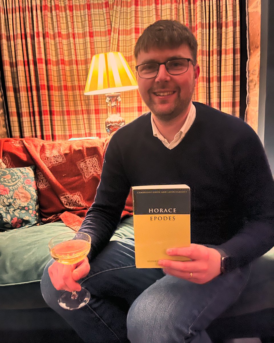 Received word today that my MPhil thesis on Horace’s Epodes has been accepted and passed by the examiners. 39,500 words on Horace’s refashioning of iambos. Special thanks to my supervisors Costas and Andrew. Looking forward to graduating from <a href="/UofGlasgow/">University of Glasgow</a> again in the summer.