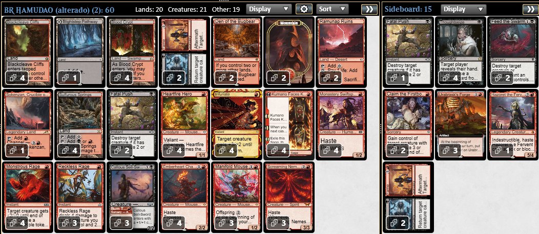 Gust_Pedra's tweet image. 2 Finals in a row in Pioneer Challenge with BR Mice, this time Split with my friend @jonathan_leon91 , apparently my luck that had gone away has returned 😜

@fireshoes 

Guide: x.com/Gust_Pedra/sta…
@Beicodegeia @Vini_Spock They made top 8 with the list and the guide too, hehe