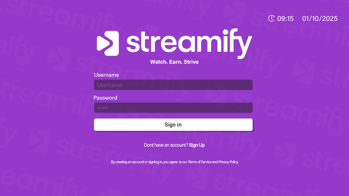 Streamify tweet media