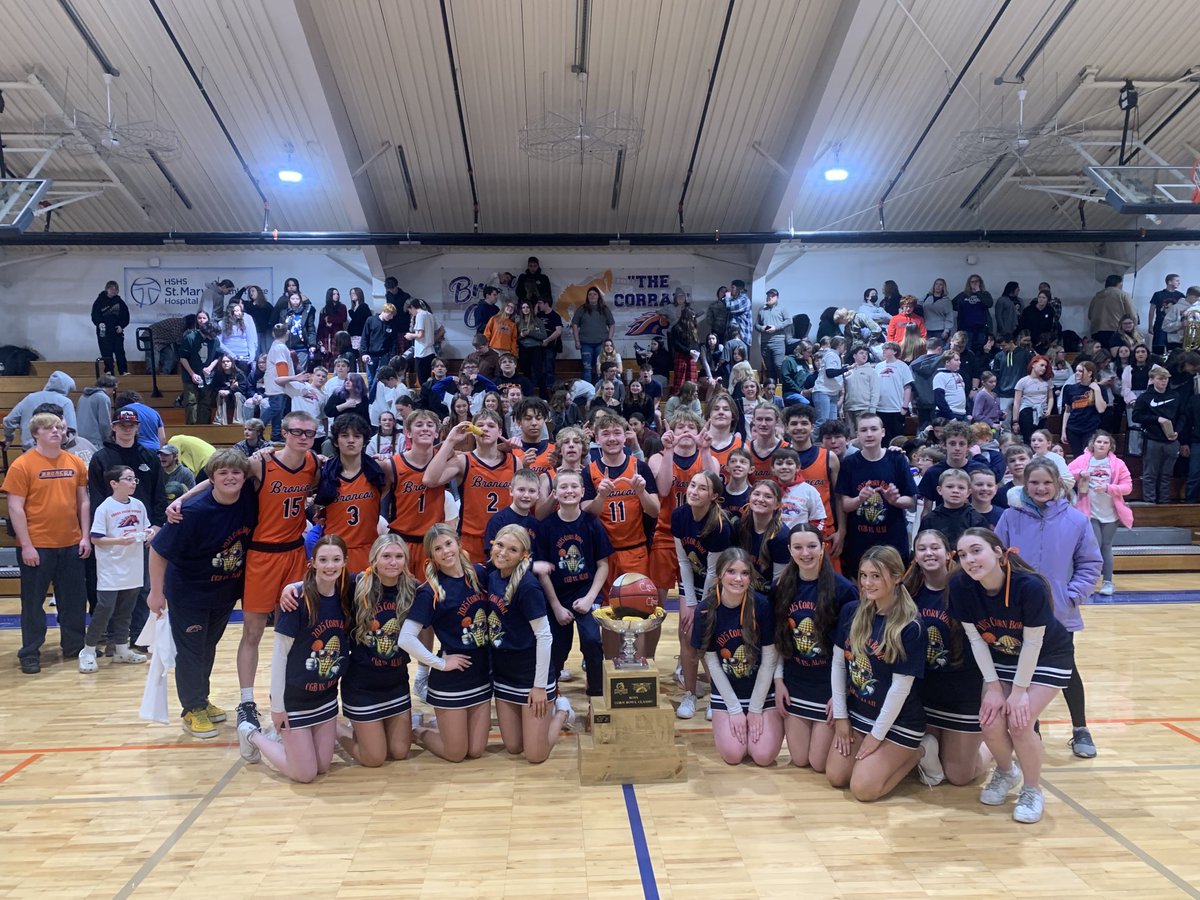 Corn Bowl Classic Winners!!  (School day basketball game vs ALAH!)