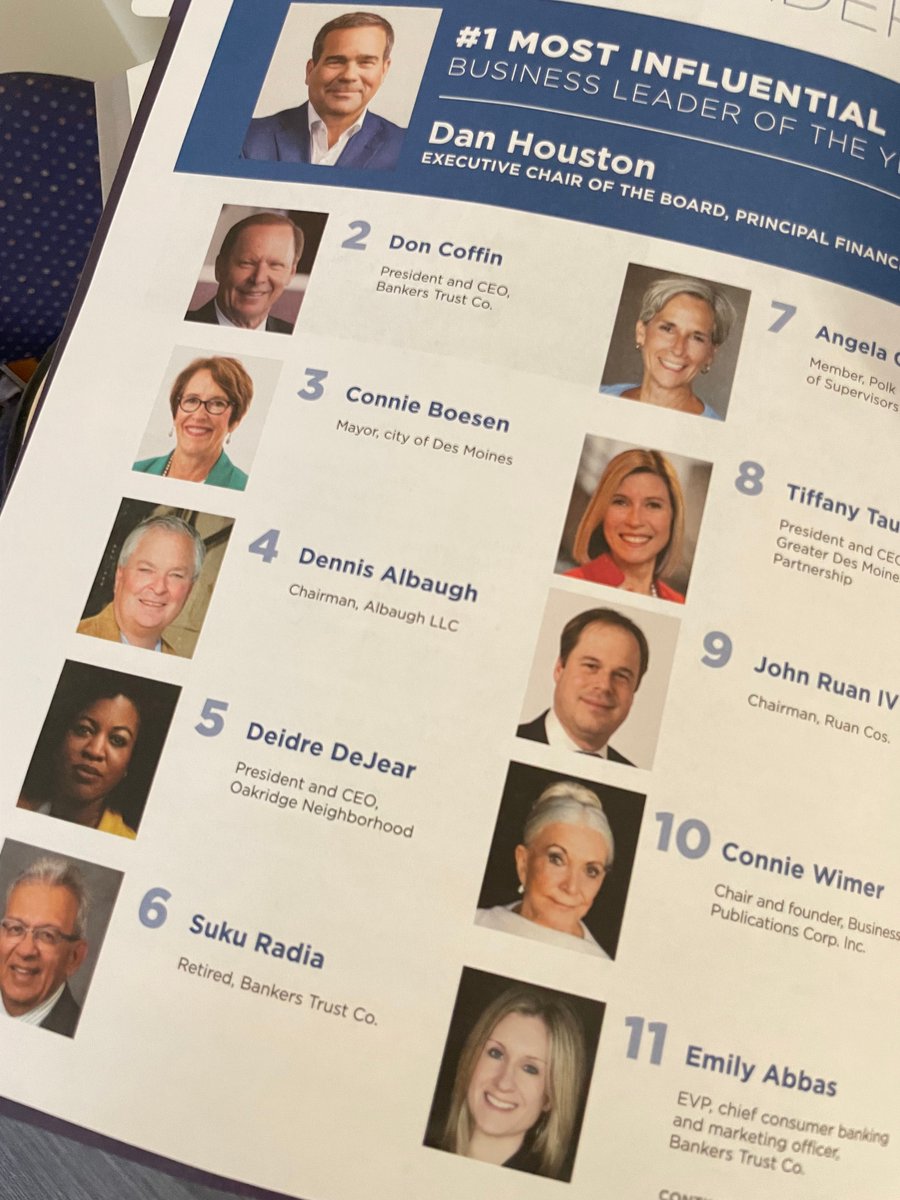 Oakridge Neighborhood Services (@oakridgeserves) on Twitter photo Congratulations to our President and CEO Deidre DeJear! #5 in <a href="/BusinessRecord/">Business Record</a> 2025 Book of Lists "Most Influential Business Leaders." #1 in our book! #OakridgeStrong Congratulations to our President and CEO Deidre DeJear! #5 in <a href="/BusinessRecord/">Business Record</a> 2025 Book of Lists "Most Influential Business Leaders." #1 in our book! #OakridgeStrong