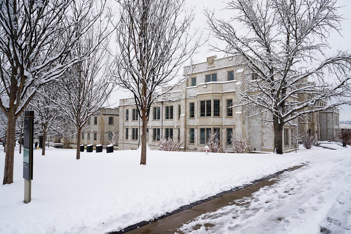 UArkansas's tweet image. Friday snow day