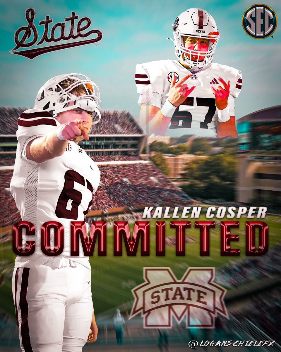Incredibly blessed &amp; excited to announce my commitment to <a href="/HailStateFB/">Mississippi State Football</a>. I’m so ready to be <a href="/msstate/">Mississippi State</a> bulldog and can’t thank <a href="/CoachCliffOdom/">Cliff Odom</a>,  <a href="/coach_connors1/">Joey Connors</a>, &amp; <a href="/Coach_Leb/">Jeff Lebby</a> enough for this opportunity. #HailState 

I appreciate my parents, my teammates, my friends, &amp; every coach