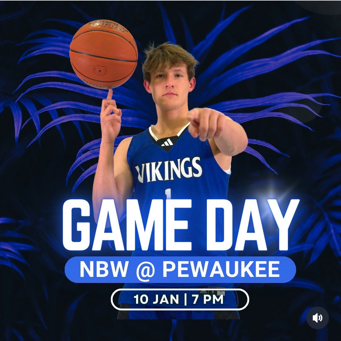 NBW_hoops's tweet photo. 🔥🏀 Don’t miss this showdown! Your Vikings take on the Pewaukee Pirates in a battle you won’t want to miss. Bring the energy and show your support! 💙💛 #GoVikings #GameDay https://t.co/9NXcLLVIAB