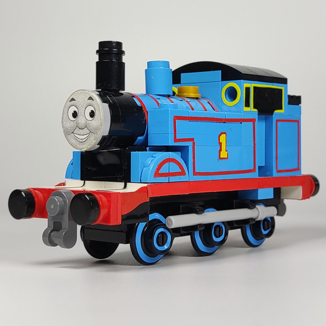 LarrysLego's tweet photo. New wheel stickers for LEGO mini Thomas! (and Percy) #legothomas https://t.co/5Jk88CTENs