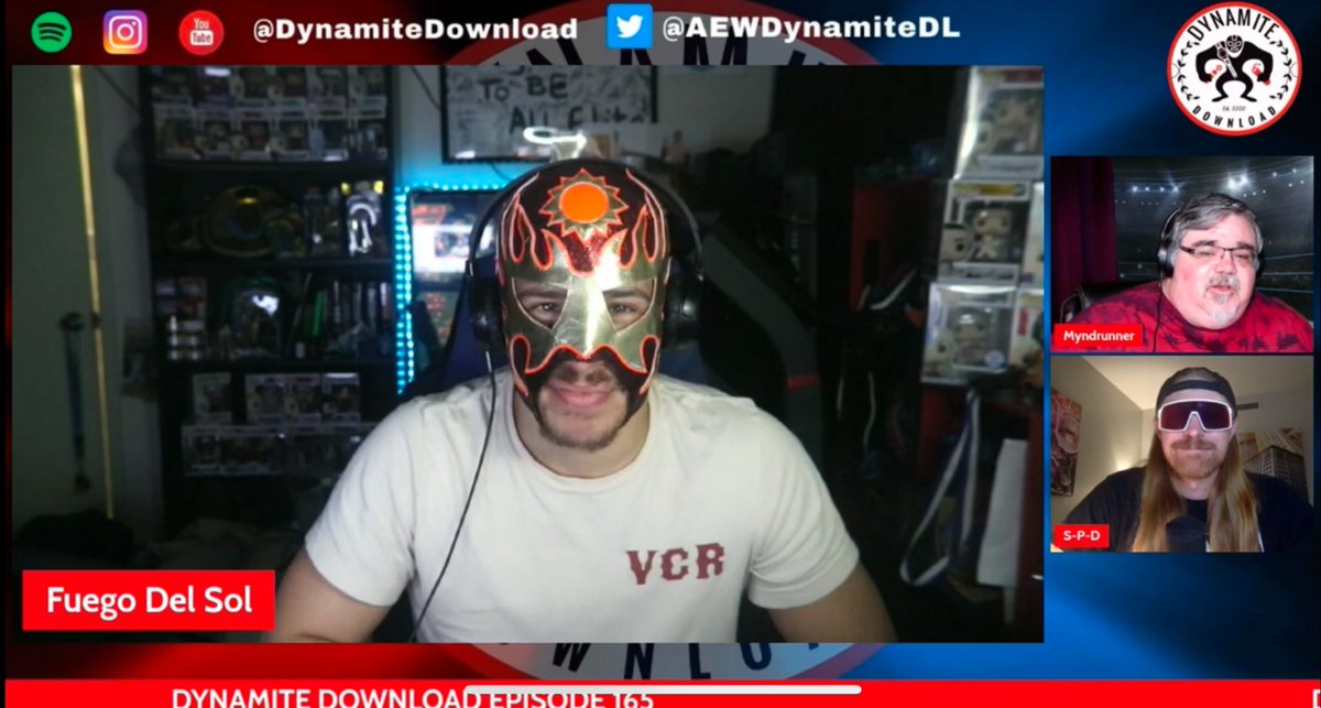 DynamiteDownload 🧨 (@aewdynamitedl) on Twitter photo ICYMI our interview with the one and only <a href="/FuegoDelSol/">Fuego Del Sol</a> is out now!!
So many great stories throughout the last few years in the wrestling business. Even bigger fans of Fuego now! He’s such a genuine, hardworking, great person 🌪️🌪️
➡️youtu.be/EAgGt6Fe7G4
#AEW #IWC #GCW ICYMI our interview with the one and only <a href="/FuegoDelSol/">Fuego Del Sol</a> is out now!!
So many great stories throughout the last few years in the wrestling business. Even bigger fans of Fuego now! He’s such a genuine, hardworking, great person 🌪️🌪️
➡️youtu.be/EAgGt6Fe7G4
#AEW #IWC #GCW