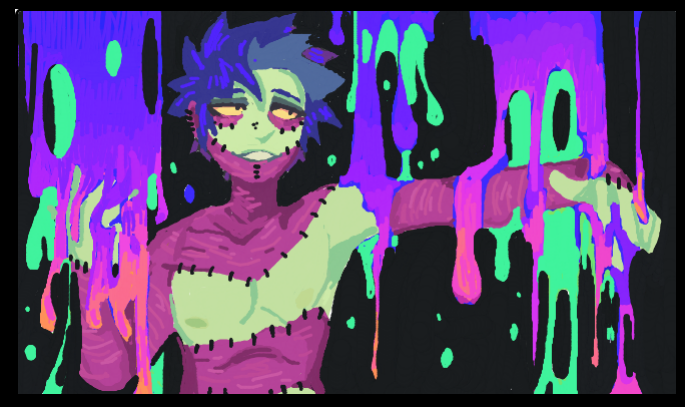Goopy boy.
