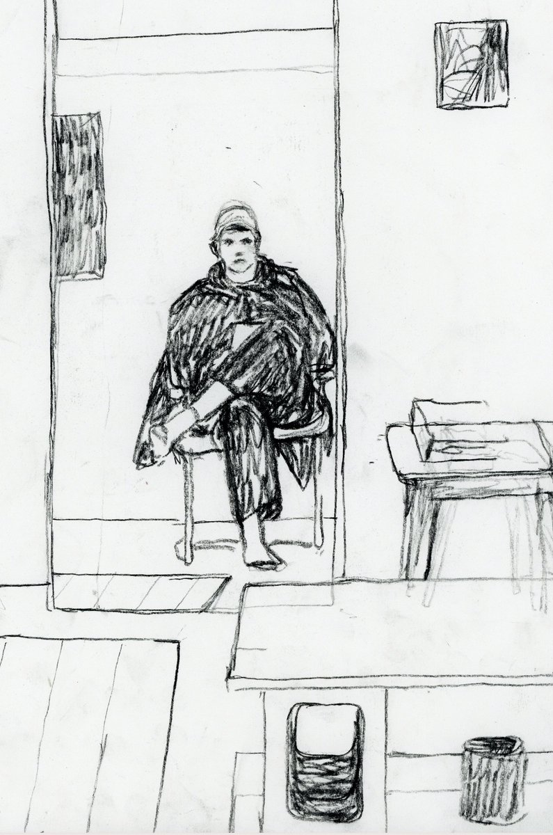zackrosebrugh's tweet image. apartment drawings with flowers