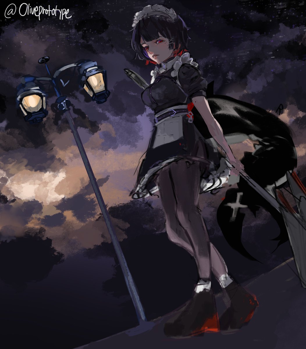 oliveprototype's tweet image. ellen joe WIP 🦈🌟#zzzero #絵描きさんと繋がりたい #アート #ゼンゼロ #WIP #digitalart