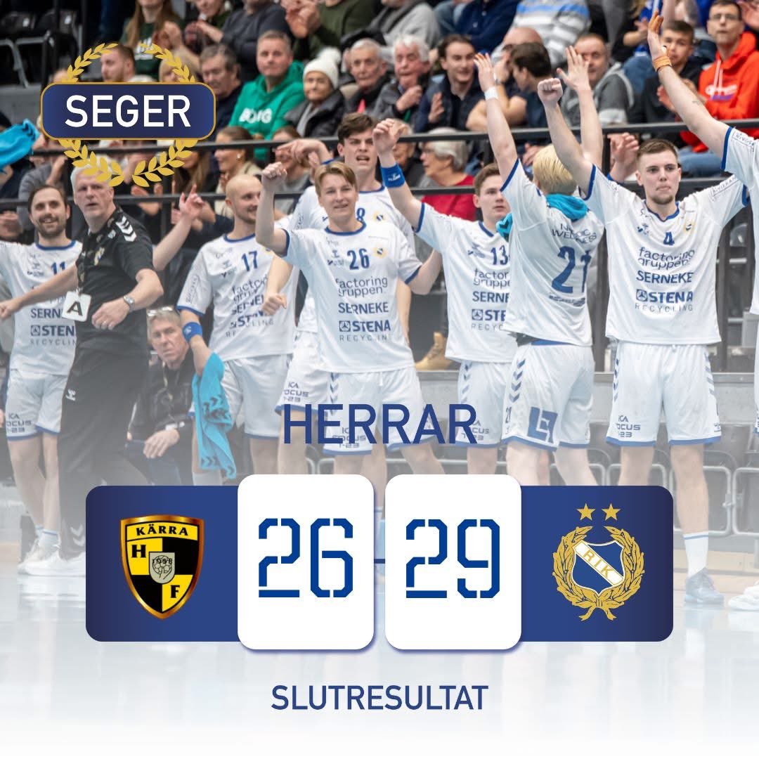 Gött jobb gubbs 💪🏻💯
<a href="/RedbergslidsIK/">Redbergslids IK</a>