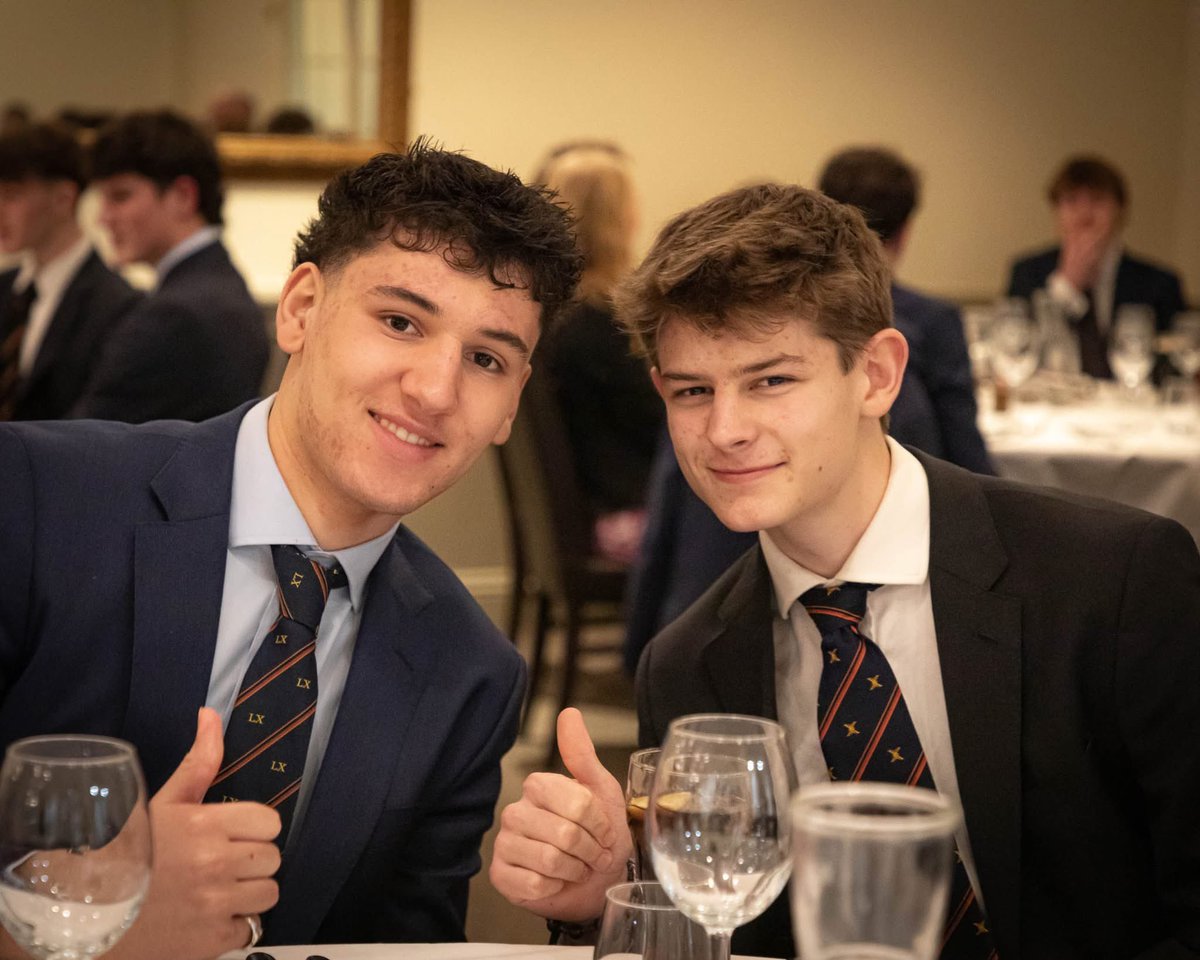 1st XI Rugby &amp; Hockey dinner last night at the Feathers Hotel, Helmsley 🏉🏑 

#AmpleforthCollege #AmpleforthSport #AmpleforthRugby #AmpleforthHockey #Rugby #Hockey