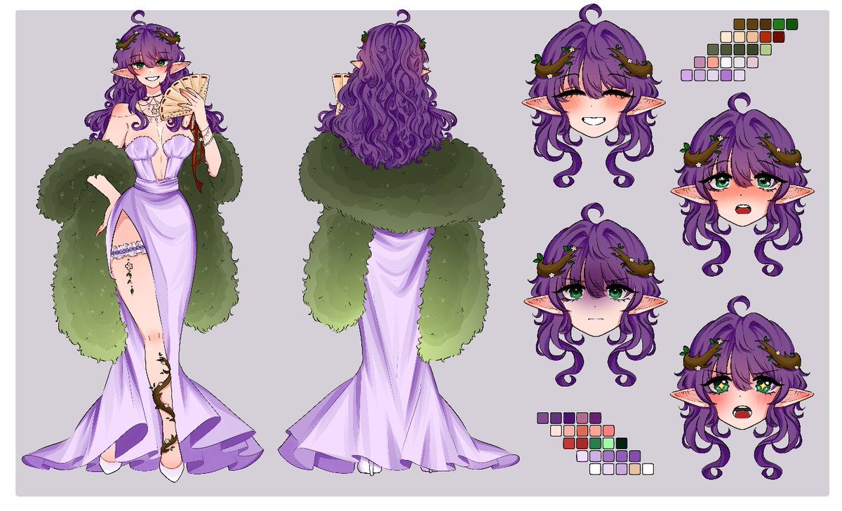 💜🌿Sumire Hanaki 🌿💜Club Hana Boss🌿💜 Vtuber tweet media