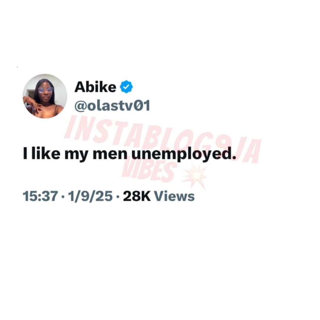 Lady shares her unique preference in men, sparking reactions online.