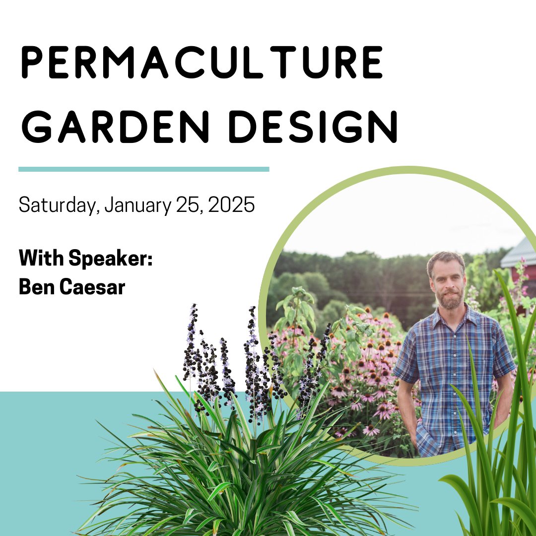 🌿Permaculture Garden Design with Ben Caesar

⌛Saturday, January 25, 2025

In this 90-minute workshop, Ben Caesar will guide you through the principles of creating a thriving, low-maintenance garden using perennial crops. 

Register at guelphorganicconf.ca
