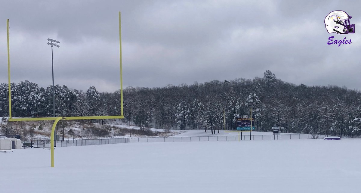 Hope everyone is staying warm and enjoying the snow day! Go Eagles!