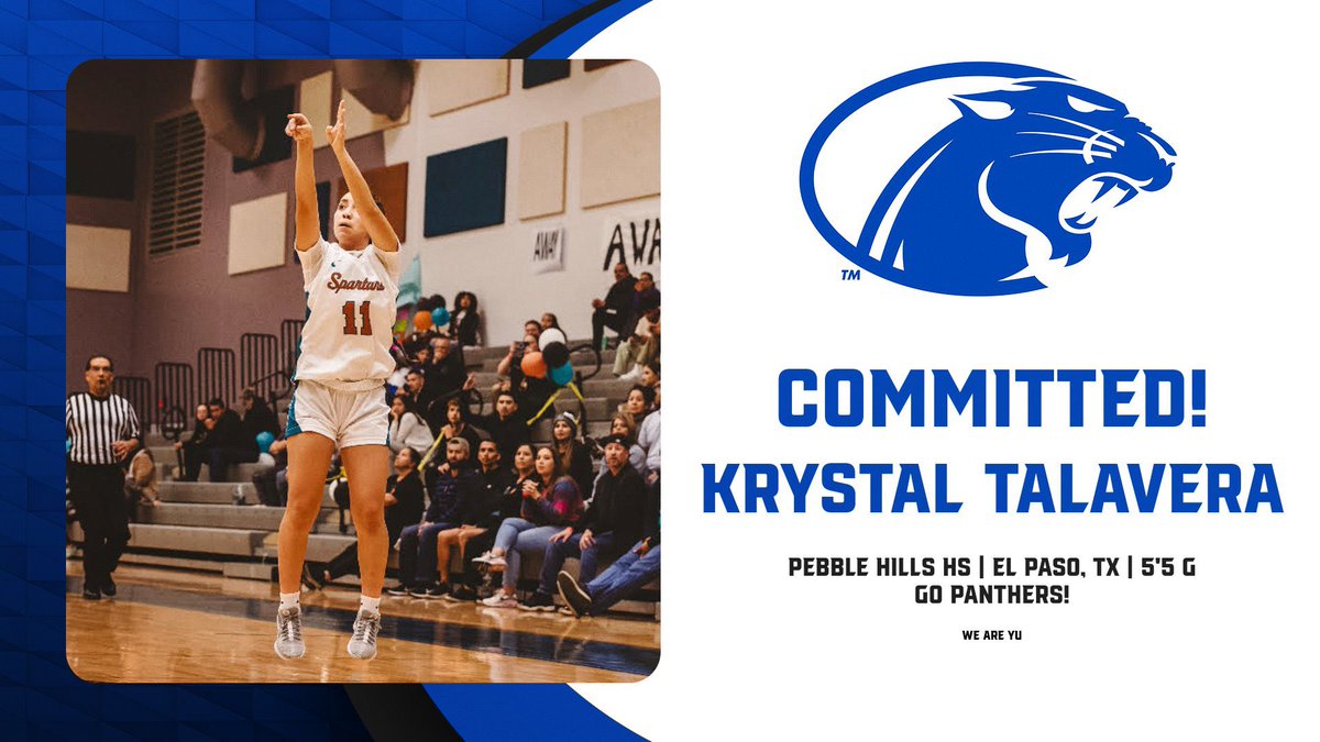 Krystal Talavera (@krysta1talavera) on Twitter photo Thank you <a href="/yupantherswbb/">York University WBB</a> and <a href="/coryminjarez/">Coach Minjarez</a> for this amazing opportunity! I am blessed to be able to continue athletically and academically. Thank you to all my family and friends who have supported me throughout this journey. I am incredibly thankful to commit to York University! Thank you <a href="/yupantherswbb/">York University WBB</a> and <a href="/coryminjarez/">Coach Minjarez</a> for this amazing opportunity! I am blessed to be able to continue athletically and academically. Thank you to all my family and friends who have supported me throughout this journey. I am incredibly thankful to commit to York University!