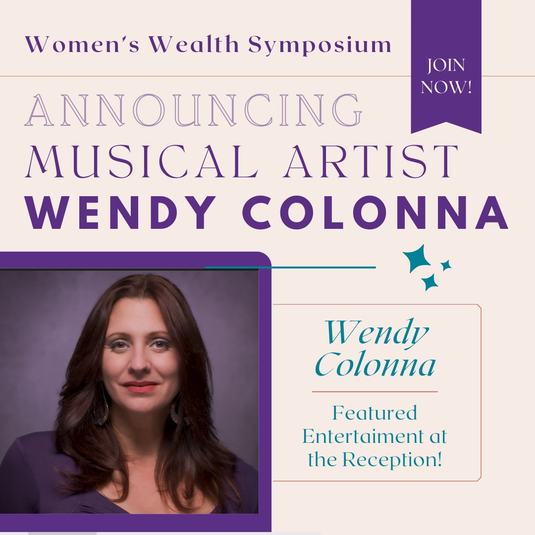 We're thrilled to announce the premier musical artist featured during the Women's Wealth Symposium reception - Wendy Colonna!

Register here:  leadhershipglobal.com/wws-event/