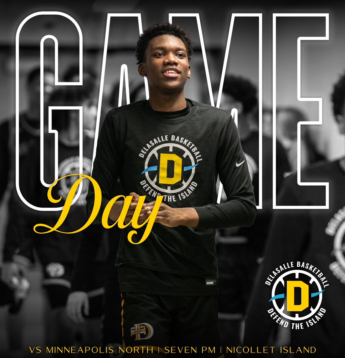 Friday Nights on the Island 🏝️

🆚 Minneapolis North
📍 DeLaSalle 
🕗 7:00 pm

#DefendtheIsland #Together