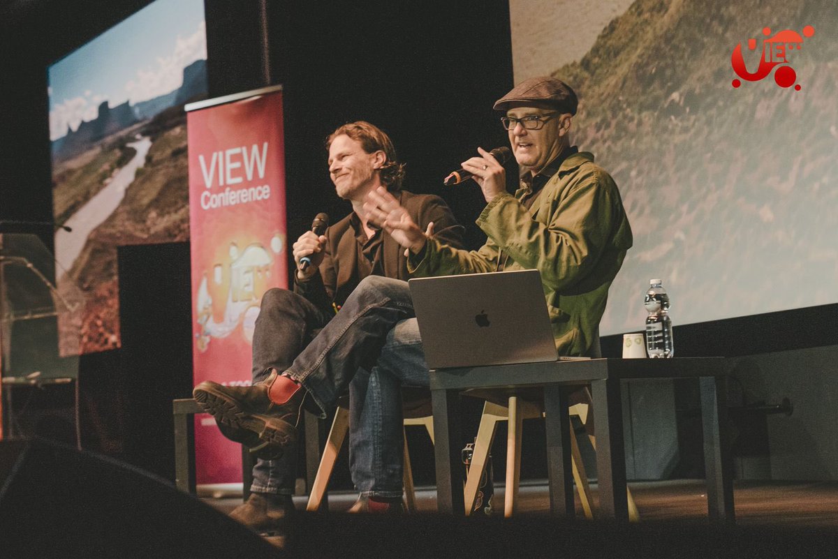 ViewConference's tweet photo. One of the most memorable moment of @ViewConference was #JonathanNolan’s & #jayworth opening #viewconference keynote presentation. Now you can watch it on our 2024 on-demand archive.
Available here!
https://t.co/rMW7idchW3
#vfx #tv #film #fallout #westworld #personofinterest https://t.co/ev3eQIpw6C