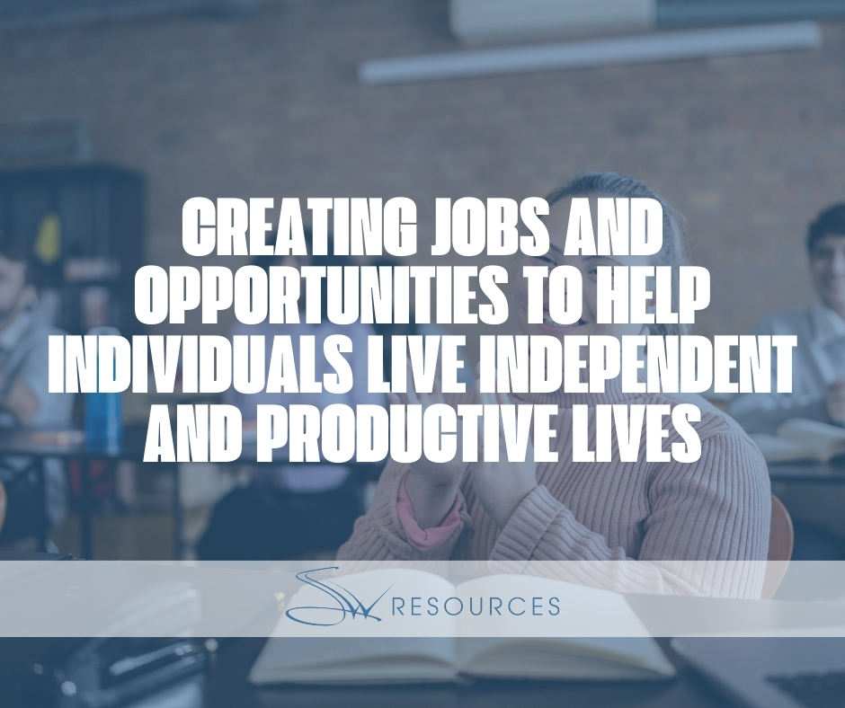 SWResources's tweet image. SW Resources is a nonprofit organization making a positive impact in our community by creating jobs and opportunities for all individuals to live independent and productive lives. 🤝

Together, we can build a better future for all.

#SWResources #Nonprofit #Community #Employment