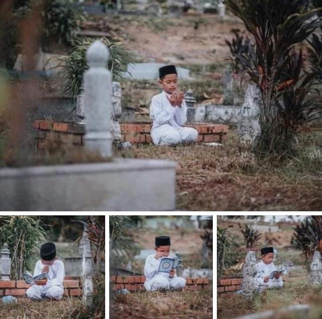 ولد صالح يدعو له ❤️🙏