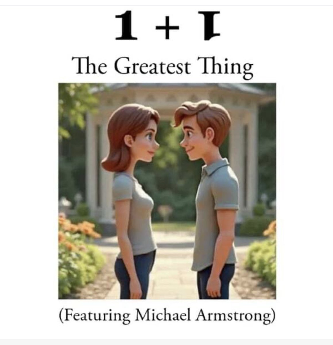Lisa Davies (@ldpromos) on Twitter photo OUT TODAY! 1+1 (Featuring Michael Armstrong) - 'The Greatest Thing'. Happy streaming, downloading & listening!
Video - youtu.be/49a2n9GyiZg?si…
<a href="/Armsongs/">Michael Armstrong</a> #singer #songwriter #newsingle #chart #song
michaelarmstrongmusic.co.uk OUT TODAY! 1+1 (Featuring Michael Armstrong) - 'The Greatest Thing'. Happy streaming, downloading & listening!
Video - youtu.be/49a2n9GyiZg?si…
<a href="/Armsongs/">Michael Armstrong</a> #singer #songwriter #newsingle #chart #song
michaelarmstrongmusic.co.uk