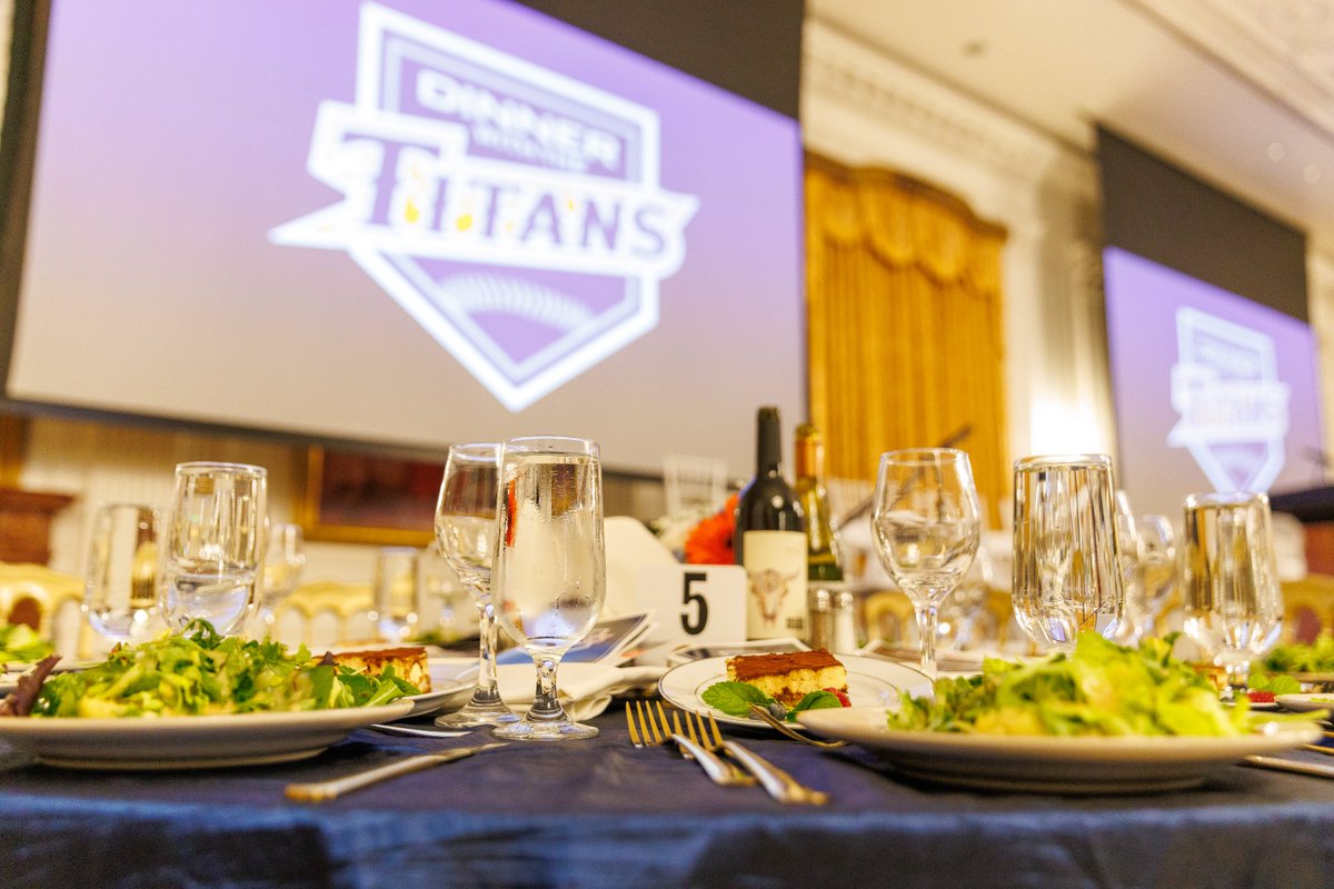 Dinner with the Titans is officially sold out. 

You can still support the program by participating in our online silent auction that will be live soon!

#TusksUp