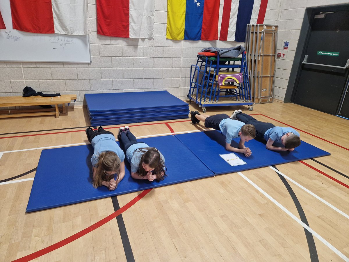 Fitness stations at PE today 🏃‍♂️💪