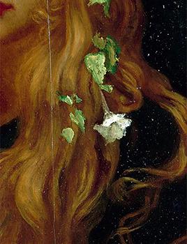 Ofelia by Ernest Hébert, c. 1910 (details)