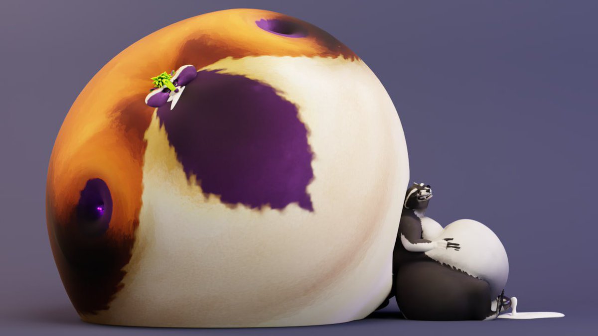 RatcoonBalloon's tweet photo. (NSFW cum inflation)

Big raccoons having big naughty fun 

Ohhh so..full *Sloshes and gurgles https://t.co/EcSGnqT35M