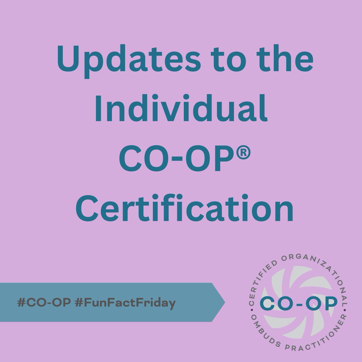 📢 Big changes to Individual CO-OP® Certification!
✅ New process starts 4/15/25: knowledge, practice &amp; ethics-focused.
⏳ Extended timelines for expiring exams.
Learn more: youtube.com/watch?v=-8PTW0…
#CertificationUpdate